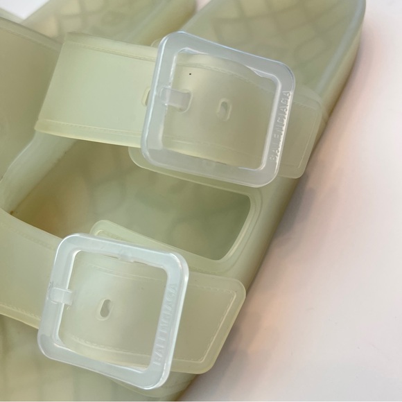 Balenciaga Men’s Mallorca Clear Sandals, Size 10 - Picture 2 of 7